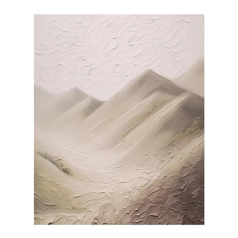 Abstract Mountain Canvas Oil Painting Wall Art Decor #ABS1724