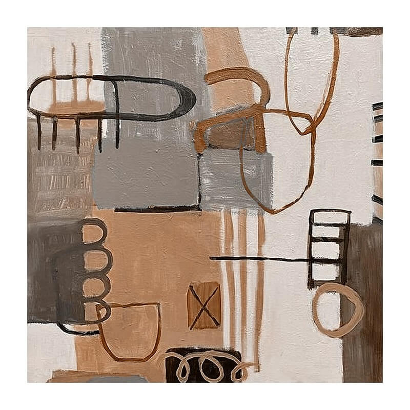 Abstract Canvas Oil Painting Wall Art Decor #ABS1800