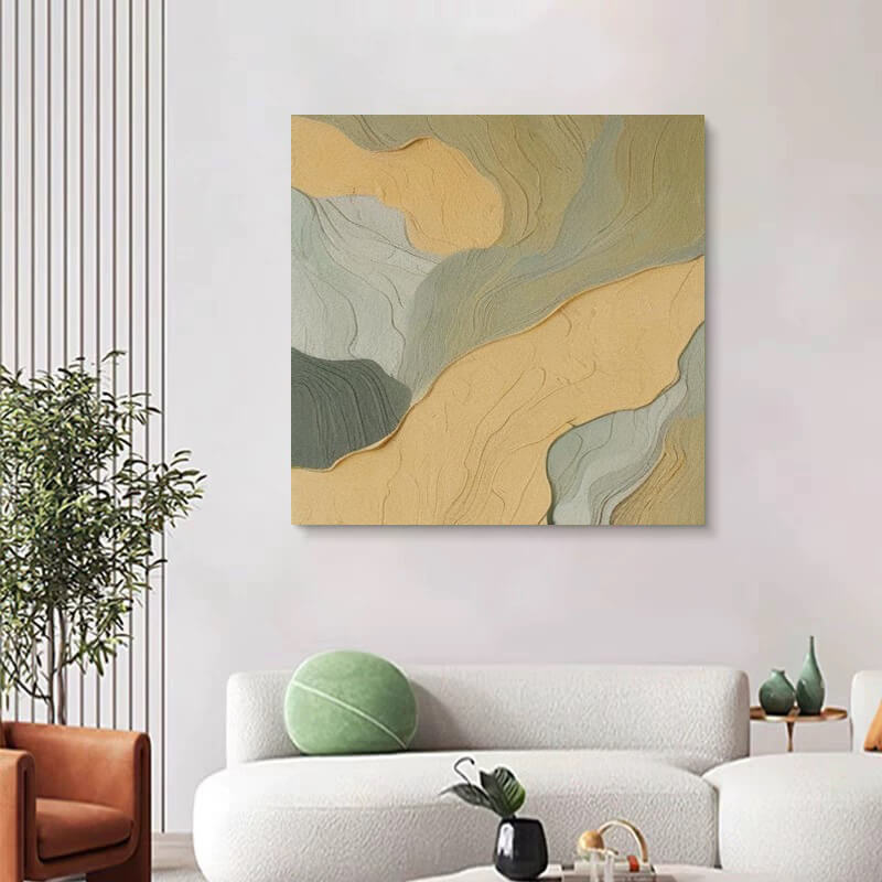 Abstract Canvas Oil Painting Wall Art Decor #ABS1801