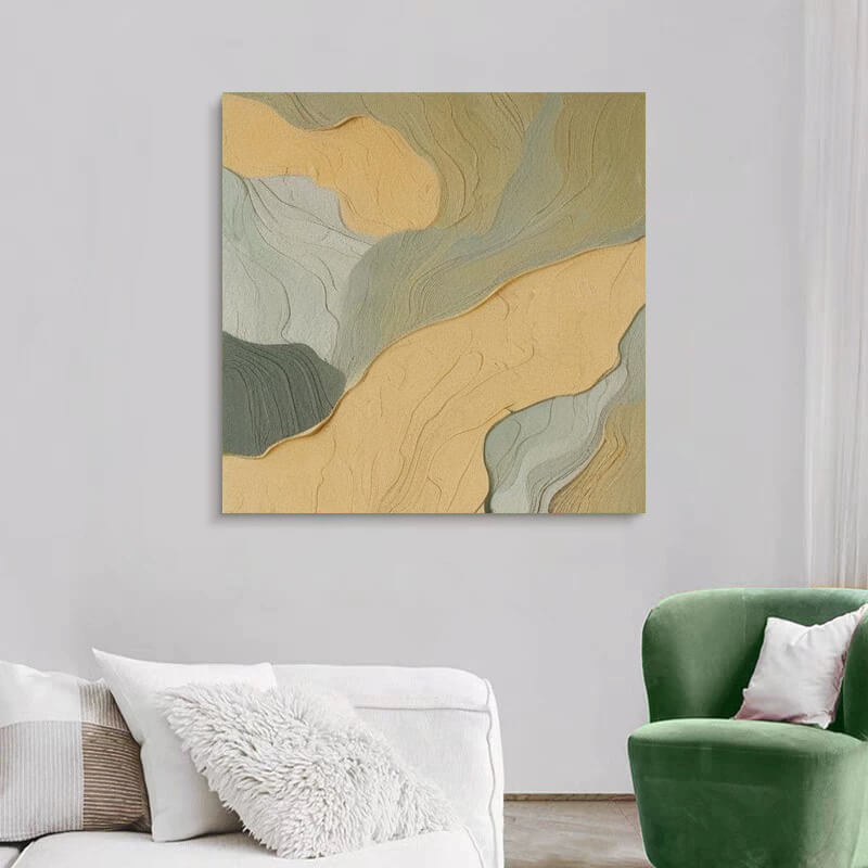 Abstract Canvas Oil Painting Wall Art Decor #ABS1801