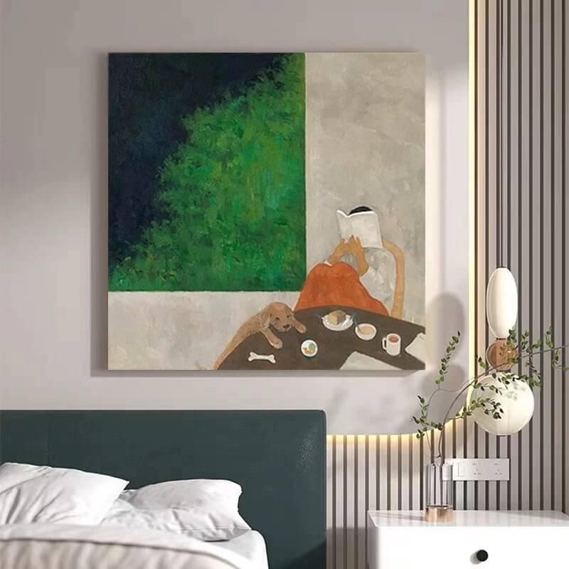 Abstract Canvas Oil Painting Wall Art Decor #ABS1817