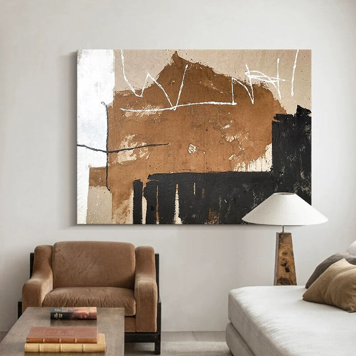 Abstract Canvas Oil Painting Wall Art Decor #abs1821