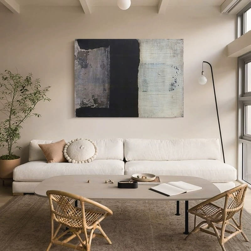 Abstract Canvas Oil Painting Wall Art Decor #abs1824