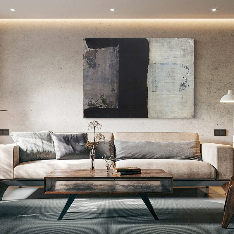 Abstract Canvas Oil Painting Wall Art Decor #abs1824