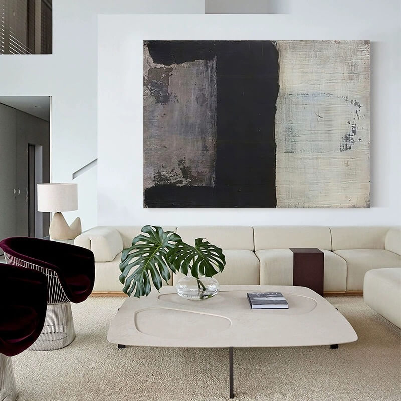 Abstract Canvas Oil Painting Wall Art Decor #abs1824