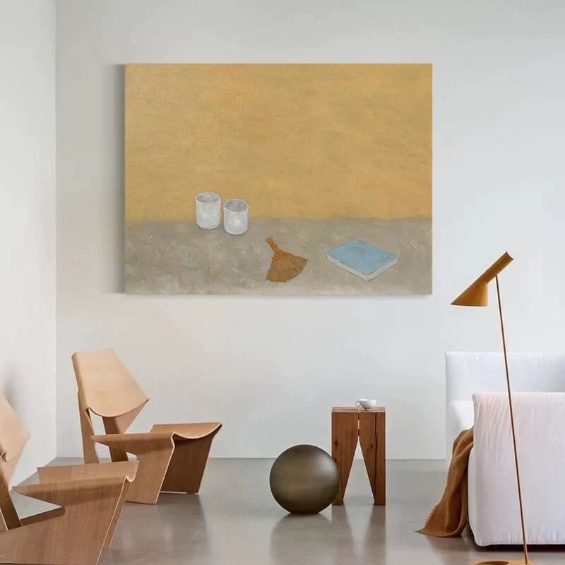 Abstract Canvas Oil Painting Wall Art Decor #abs1825