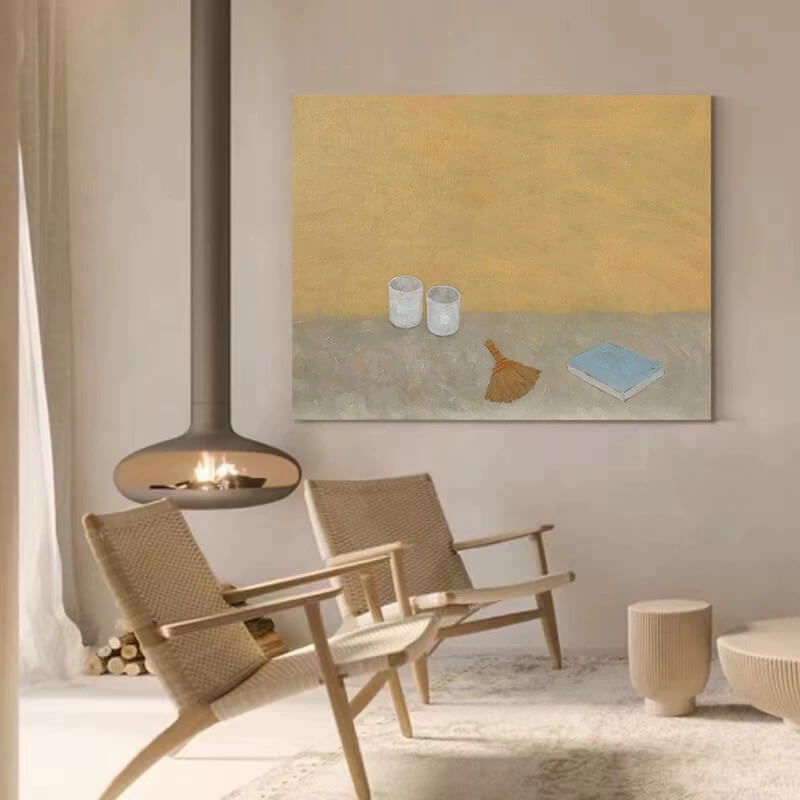 Abstract Canvas Oil Painting Wall Art Decor #abs1825