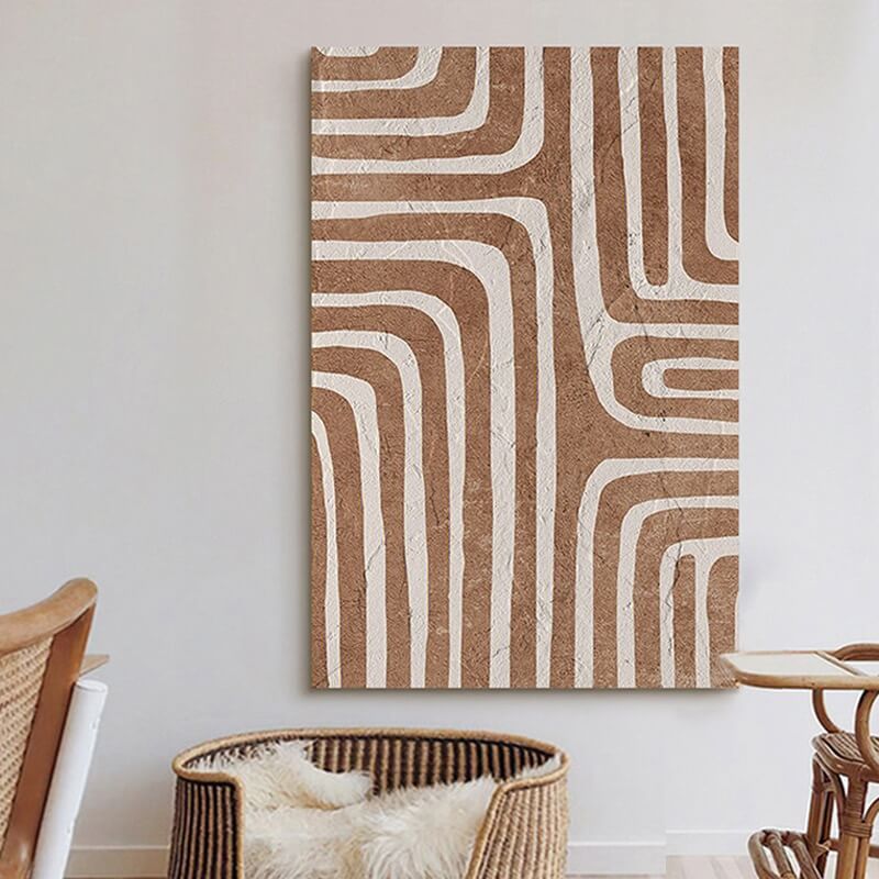 Abstract Canvas Oil Painting Wall Art Decor #ABS1415