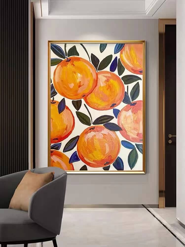 Abstract Canvas Oil Painting Wall Art Decor #ABS1417