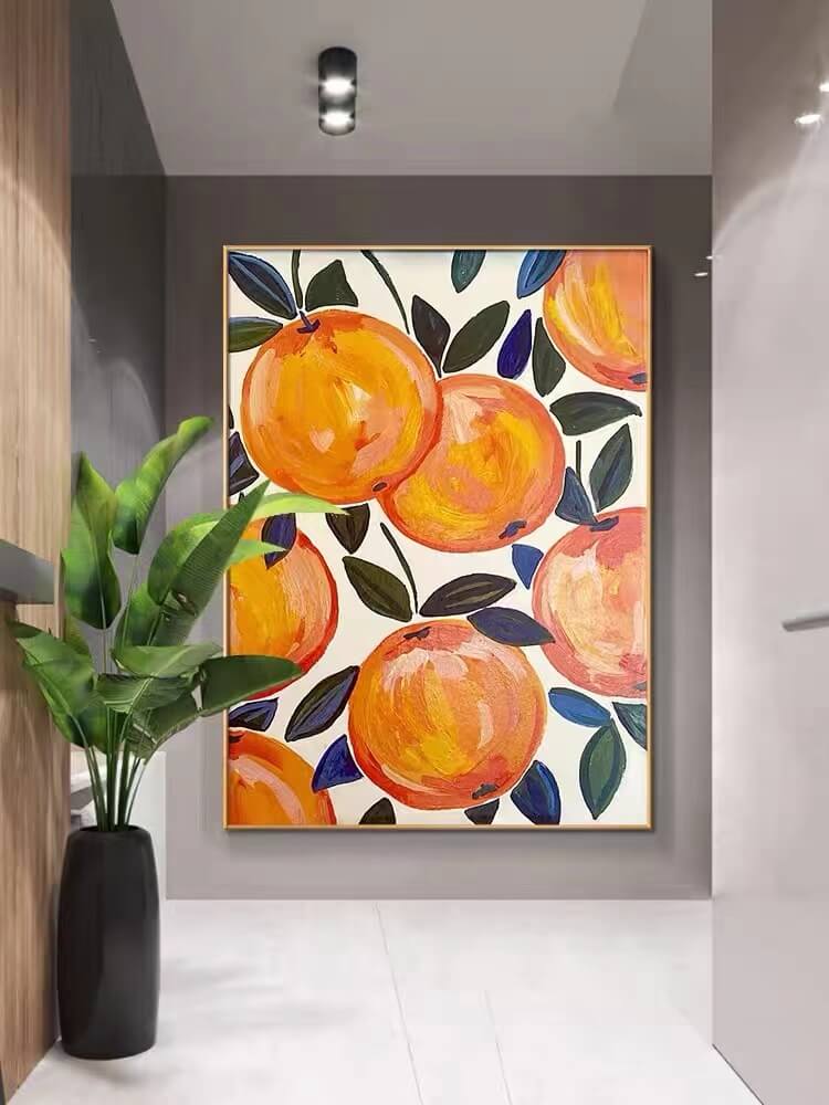 Abstract Canvas Oil Painting Wall Art Decor #ABS1417