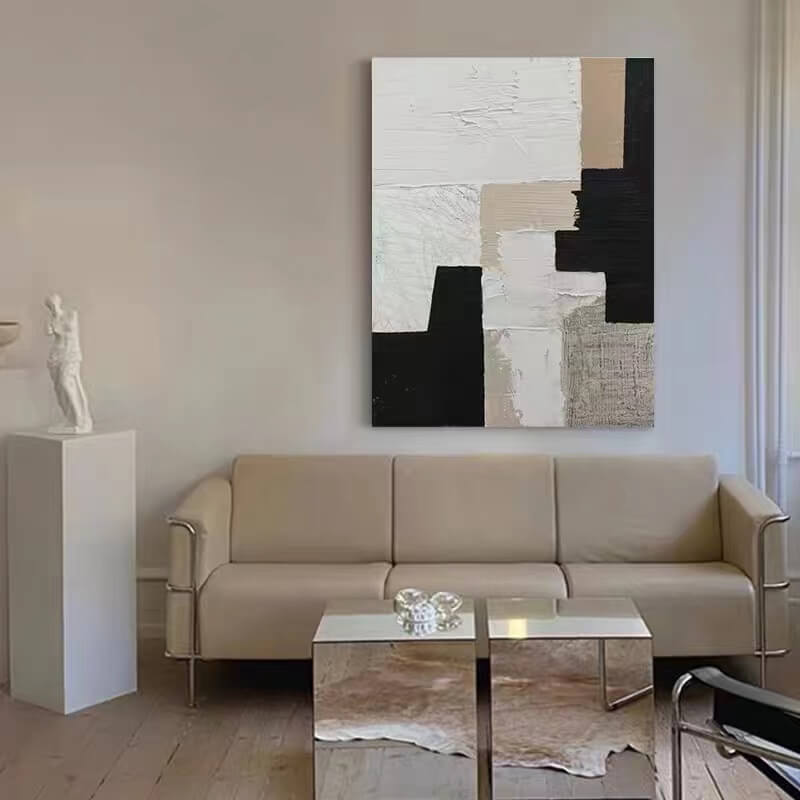 Abstract Canvas Oil Painting Wall Art Decor #ABS1421