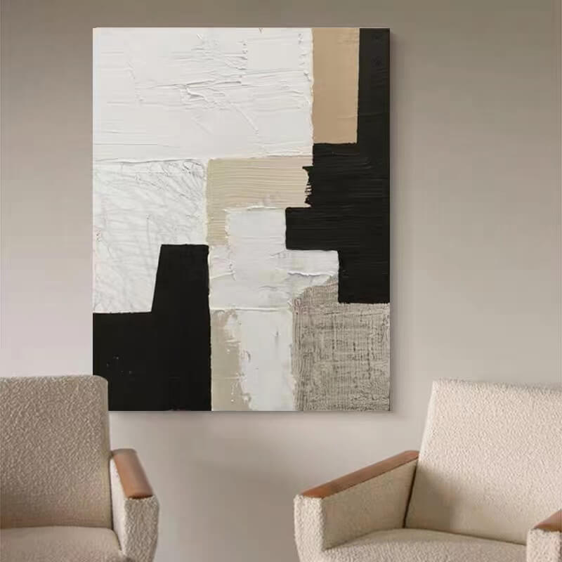 Abstract Canvas Oil Painting Wall Art Decor #ABS1421