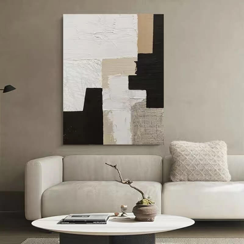 Abstract Canvas Oil Painting Wall Art Decor #ABS1421