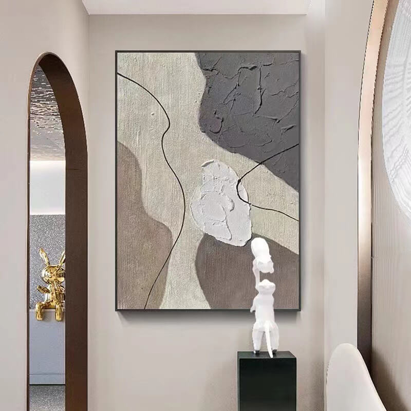 Abstract Canvas Oil Painting Wall Art Decor #ABS1423