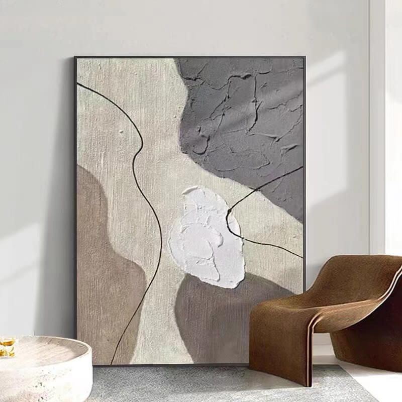 Abstract Canvas Oil Painting Wall Art Decor #ABS1423