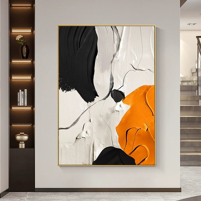 Abstract Canvas Oil Painting Wall Art Decor #ABS1424