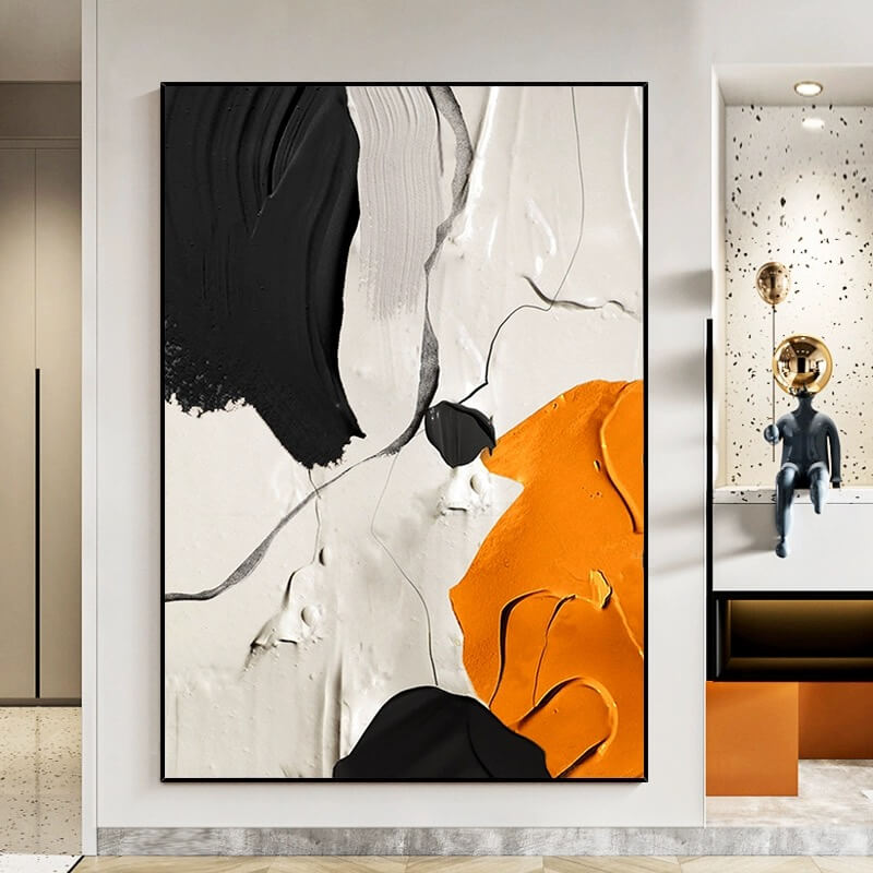 Abstract Canvas Oil Painting Wall Art Decor #ABS1424