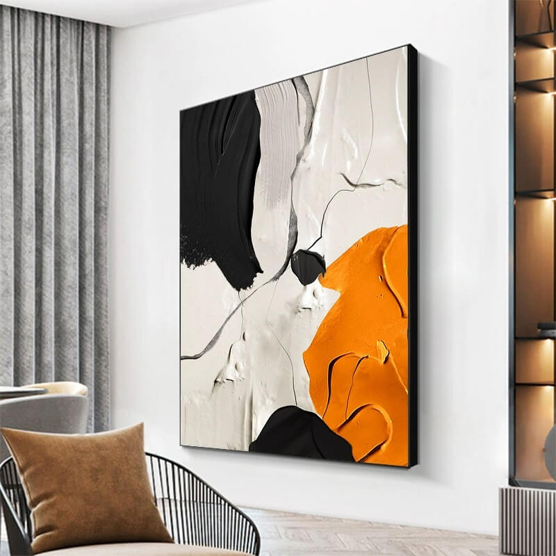 Abstract Canvas Oil Painting Wall Art Decor #ABS1424
