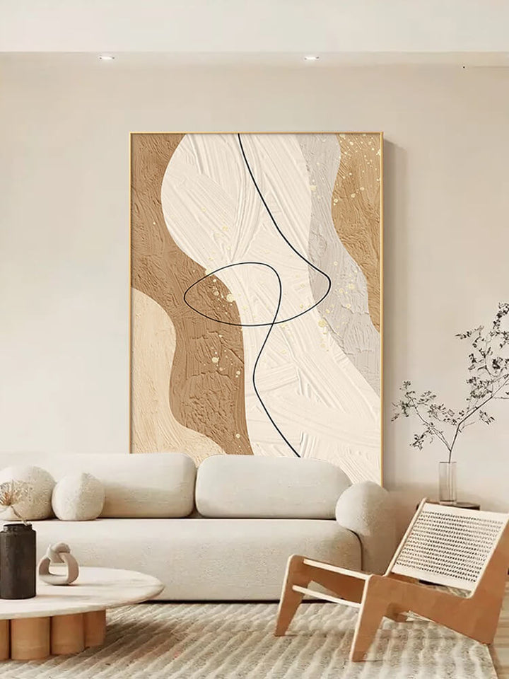 Abstract Canvas Oil Painting Wall Art Decor #ABS1427