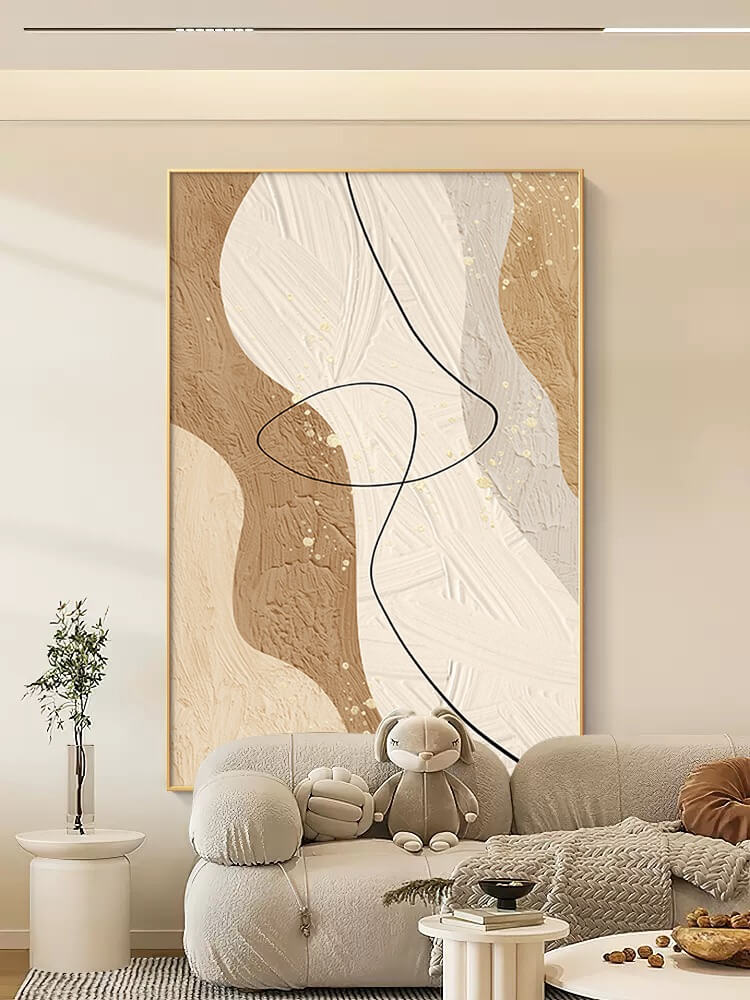 Abstract Canvas Oil Painting Wall Art Decor #ABS1427