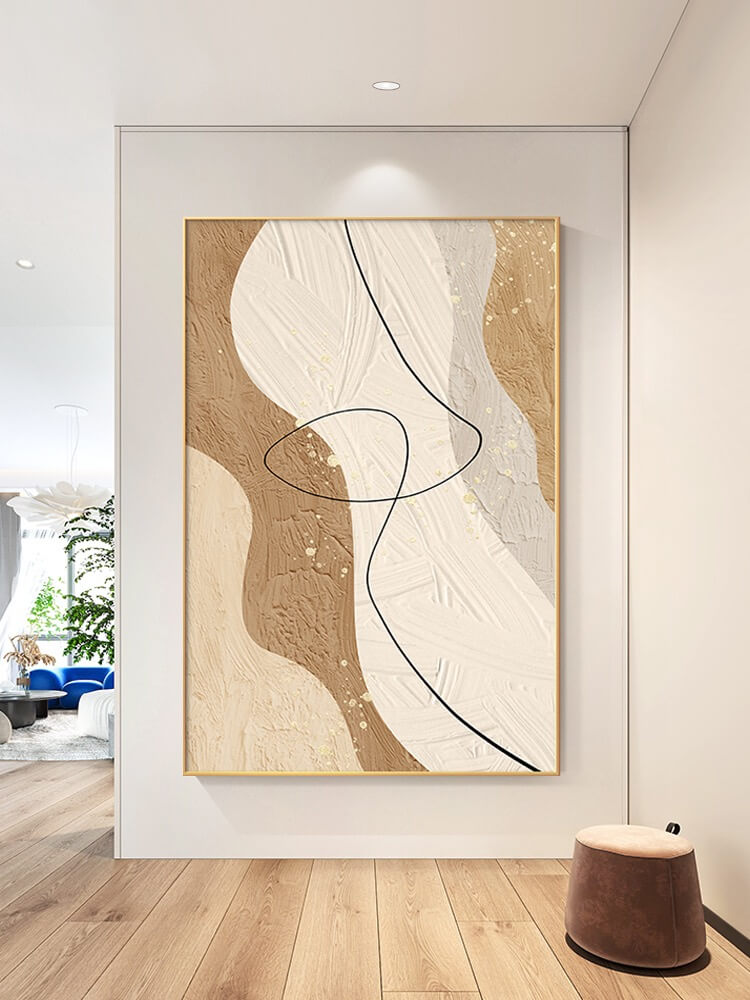 Abstract Canvas Oil Painting Wall Art Decor #ABS1427