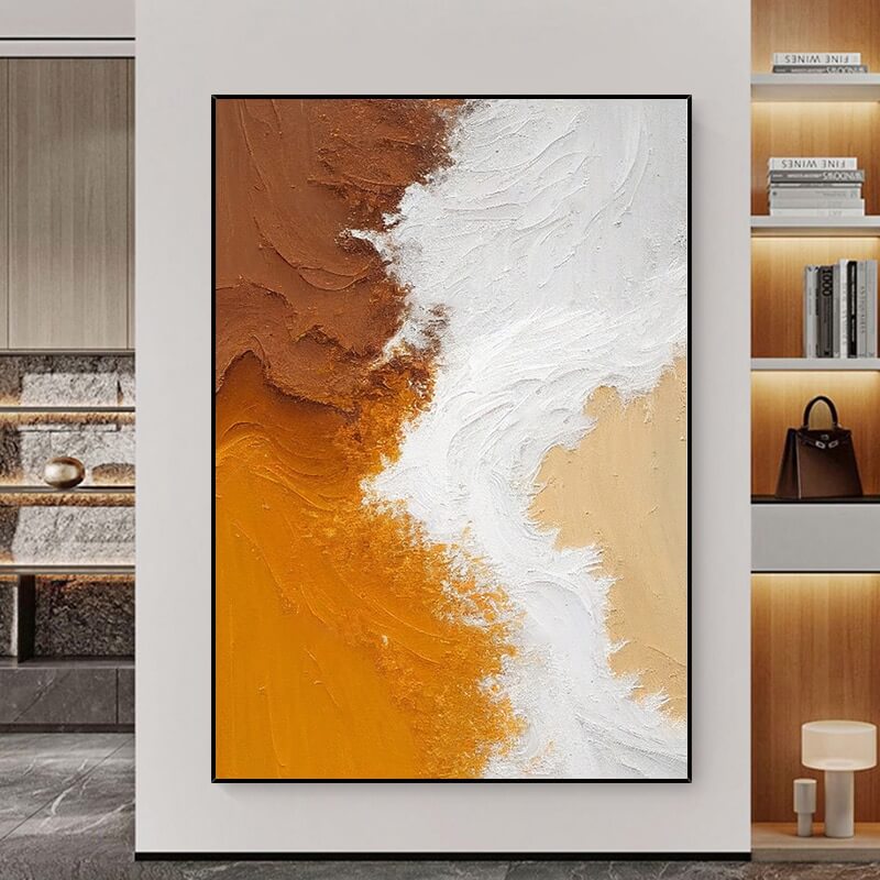 Abstract Canvas Oil Painting Wall Art Decor #ABS1428