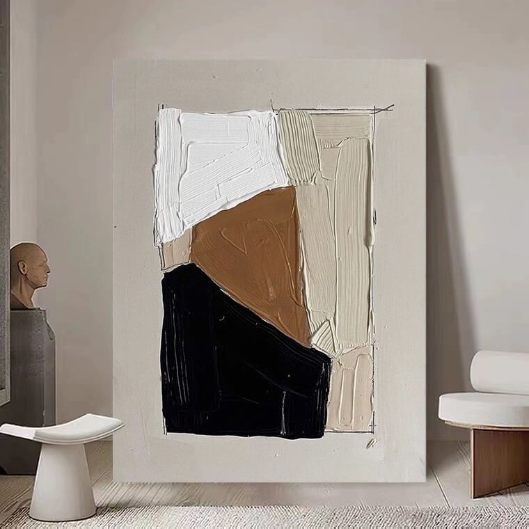 Abstract Canvas Oil Painting Wall Art Decor #ABS1430