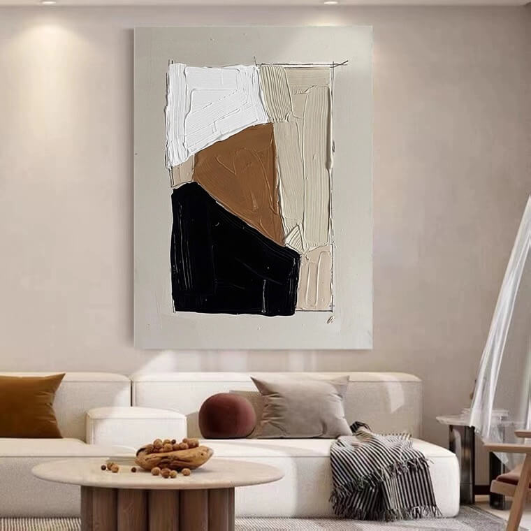 Abstract Canvas Oil Painting Wall Art Decor #ABS1430