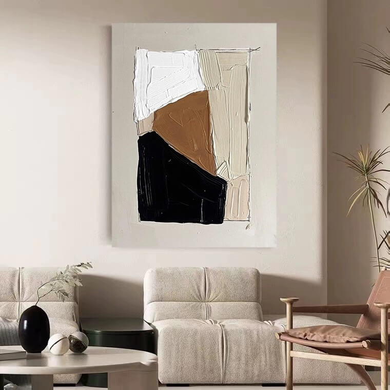 Abstract Canvas Oil Painting Wall Art Decor #ABS1430