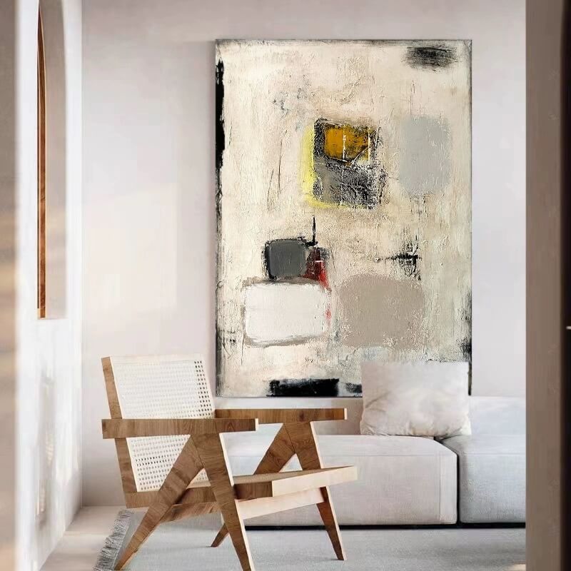 Abstract Canvas Oil Painting Wall Art Decor #ABS1431