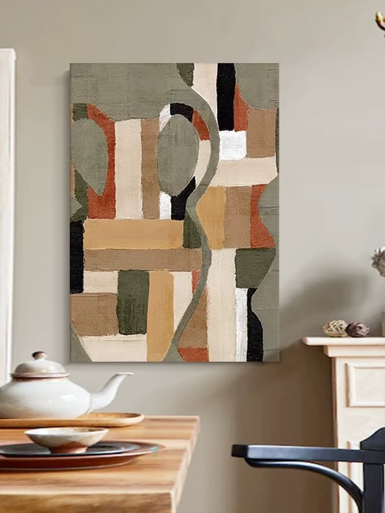 Abstract Canvas Oil Painting Wall Art Decor #ABS1435