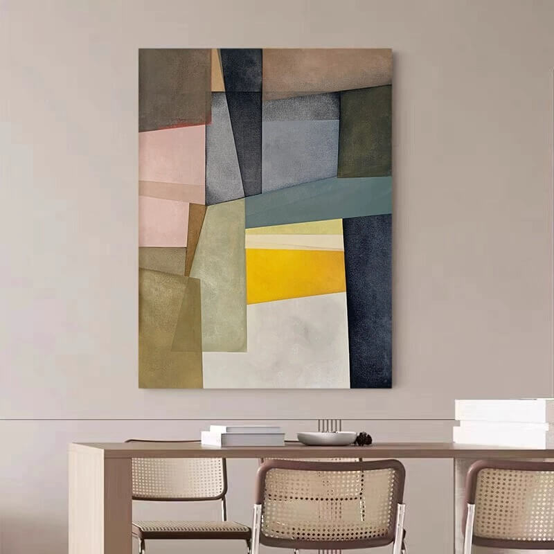 Abstract Canvas Oil Painting Wall Art Decor #ABS1436