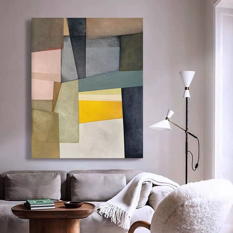 Abstract Canvas Oil Painting Wall Art Decor #ABS1436