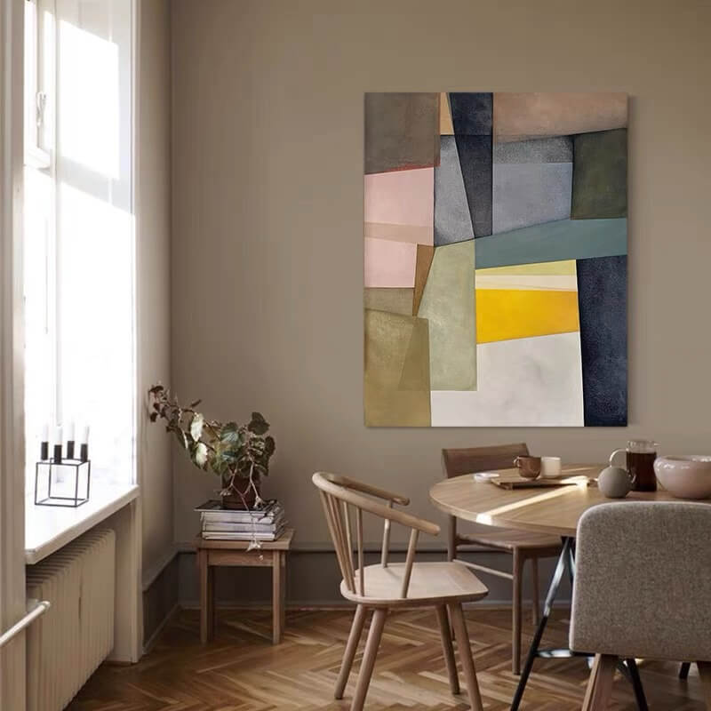 Abstract Canvas Oil Painting Wall Art Decor #ABS1436