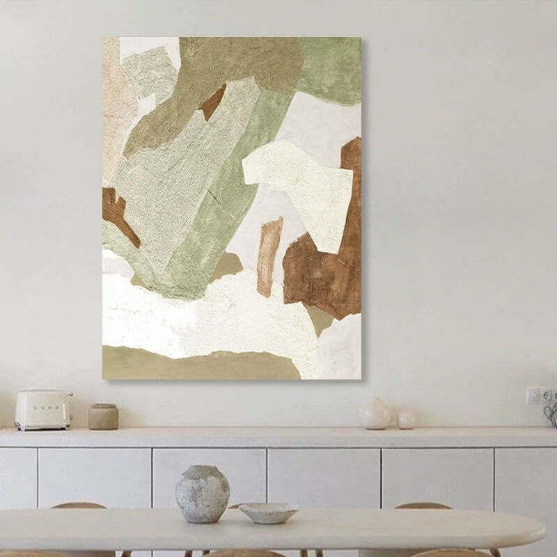 Abstract Canvas Oil Painting Wall Art Decor #ABS1437