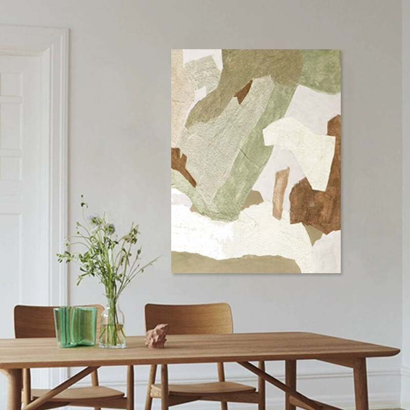 Abstract Canvas Oil Painting Wall Art Decor #ABS1437