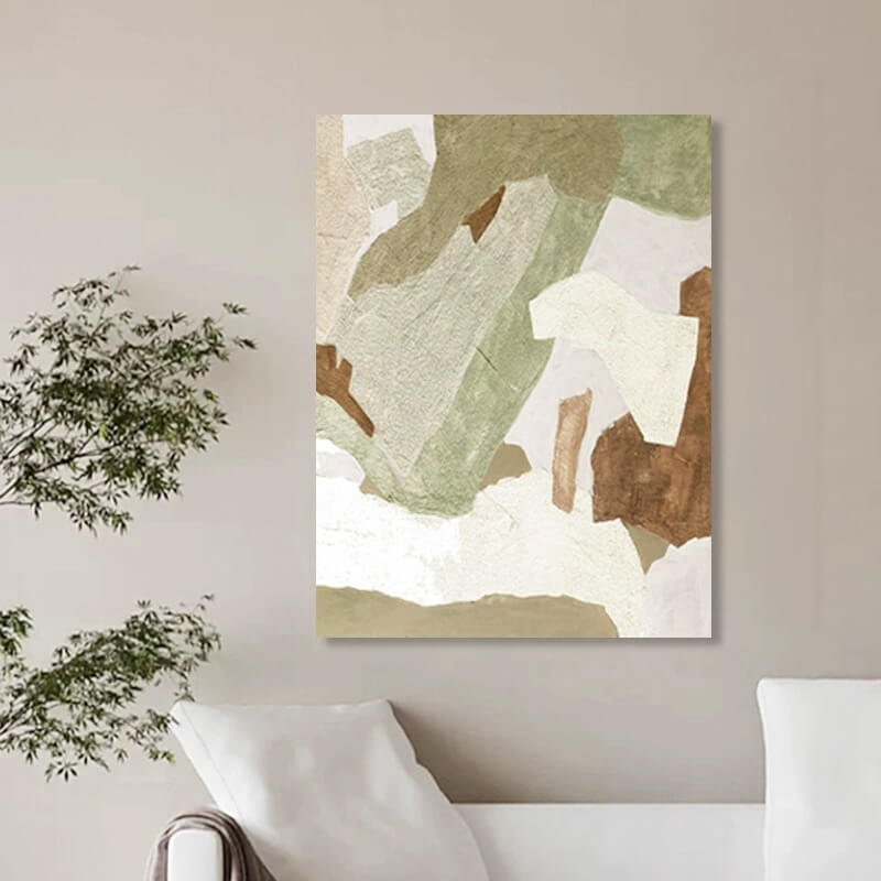 Abstract Canvas Oil Painting Wall Art Decor #ABS1437