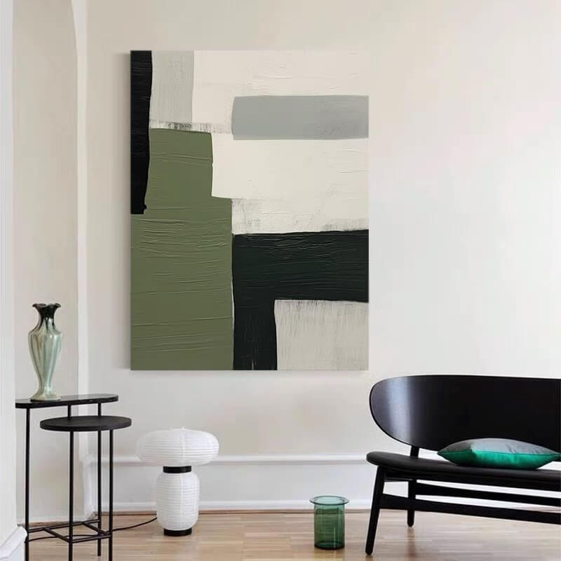 Abstract Canvas Oil Painting Wall Art Decor #ABS1438