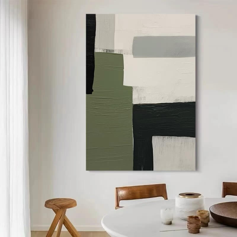 Abstract Canvas Oil Painting Wall Art Decor #ABS1438