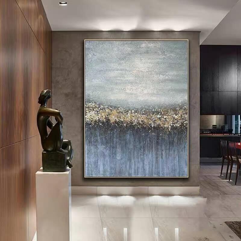 Abstract Canvas Oil Painting Wall Art Decor #ABS1441
