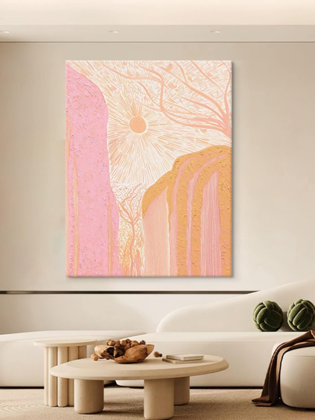 Abstract Canvas Oil Painting Wall Art Decor #ABS1442