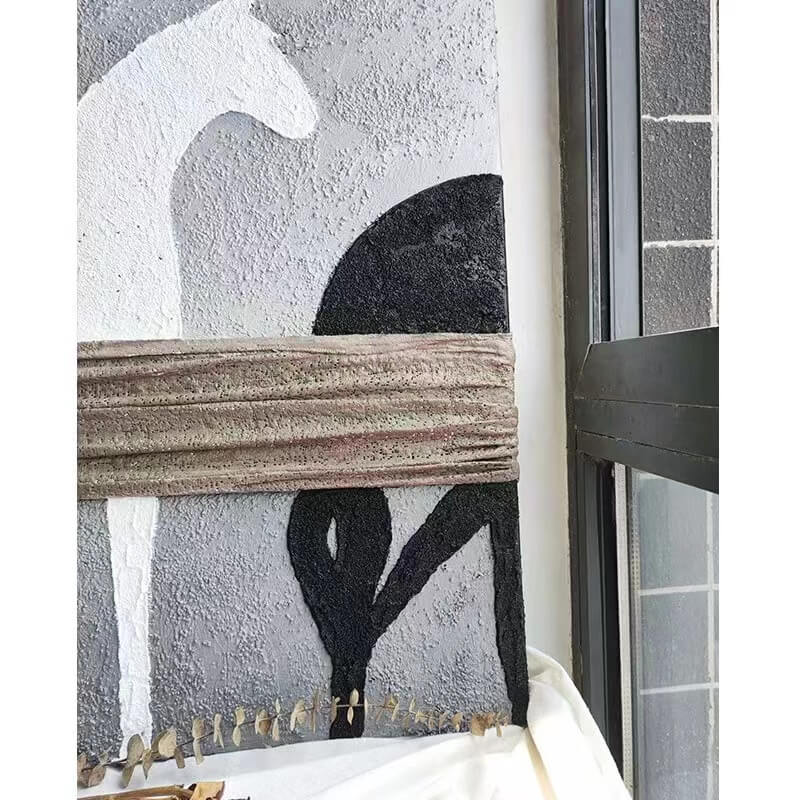 Horse Canvas Oil Painting Wall Art Decor #ABS1682