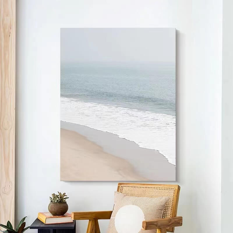 Beach Canvas Oil Painting Wall Art Decor #ABS1478
