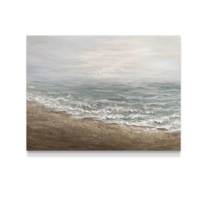 Beach Canvas Oil Painting Wall Art Decor #ABS1594