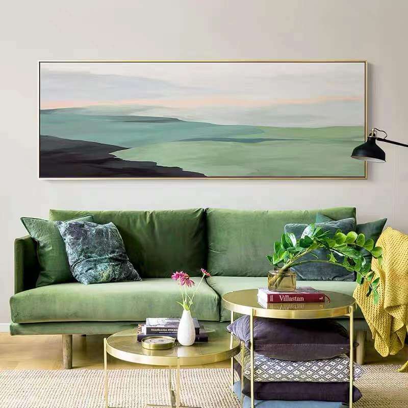 Beach Canvas Oil Painting Wall Art Decor #BCS1600