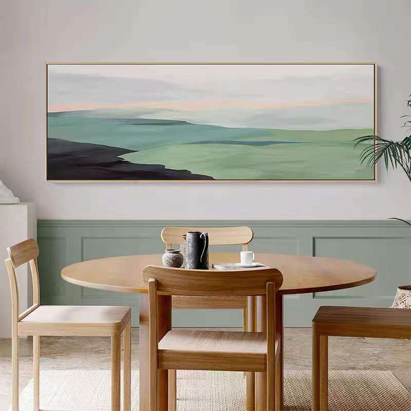 Beach Canvas Oil Painting Wall Art Decor #BCS1600