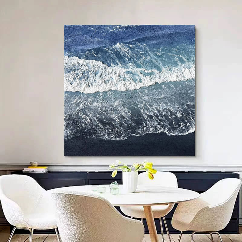 Beach Canvas Oil Painting Wall Art Decor #ABS1816