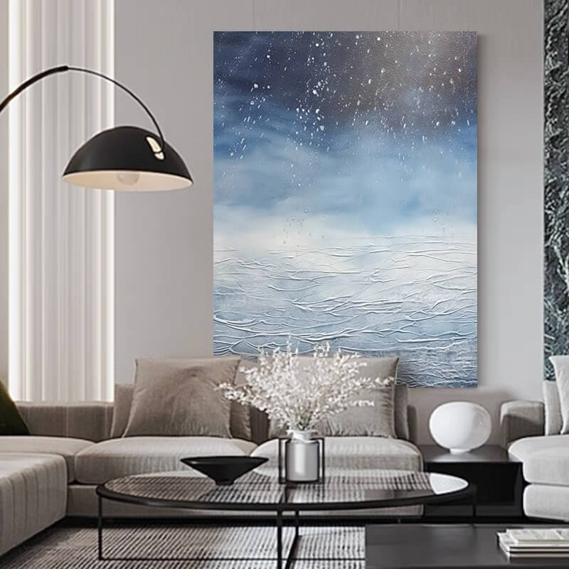 Beach Canvas Oil Painting Wall Art Decor #bec1752