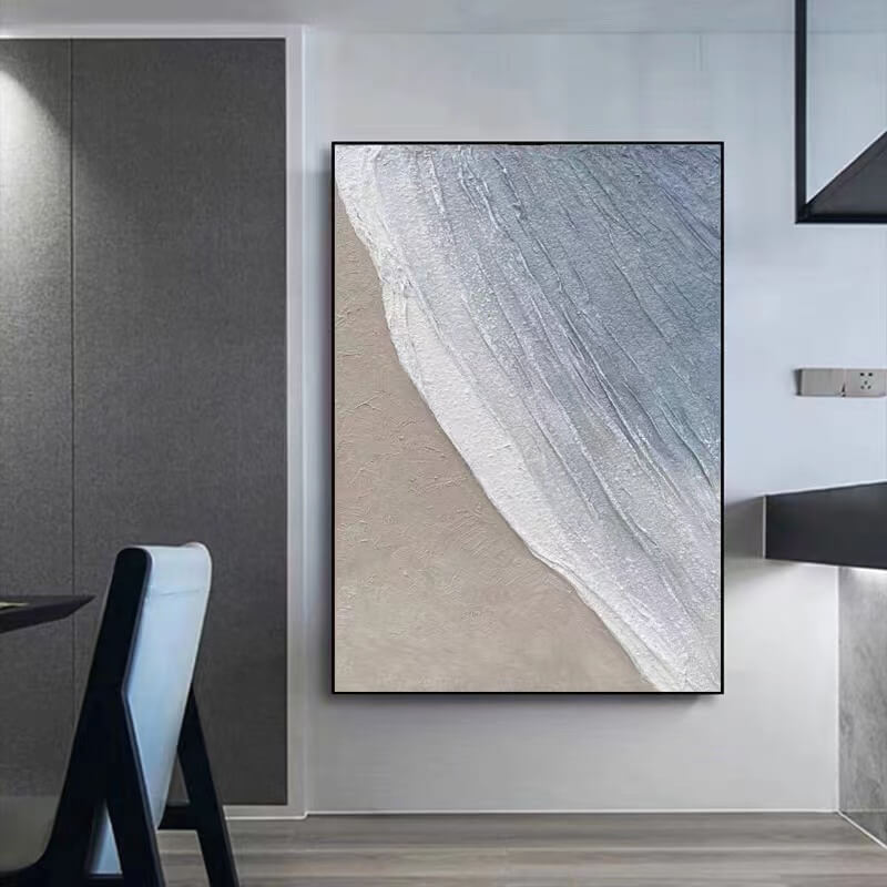 Beach Canvas Oil Painting Wall Art Decor #bec1759