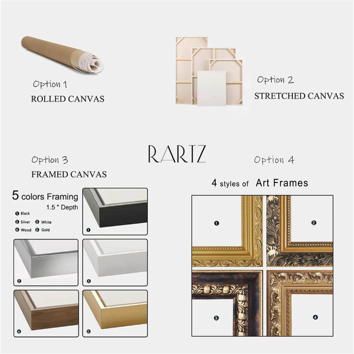 Custom Hand-painted Oil Portraits from Your Photos - Vertical & Horizontal